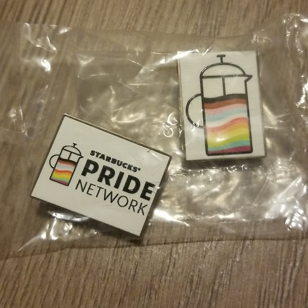 Starbucks Pride Pins, New
